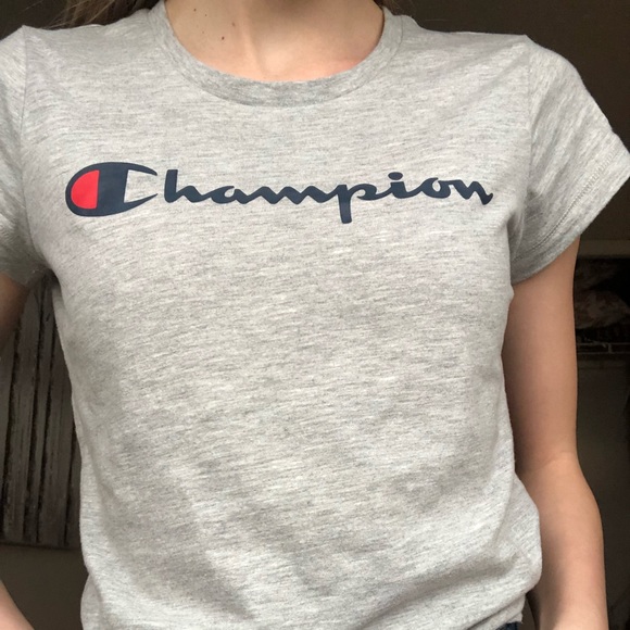 Large Champion Tight Tee Shirt - Picture 4 of 6